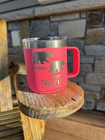 Custom Mama Bear 10 oz Yeti Tumbler