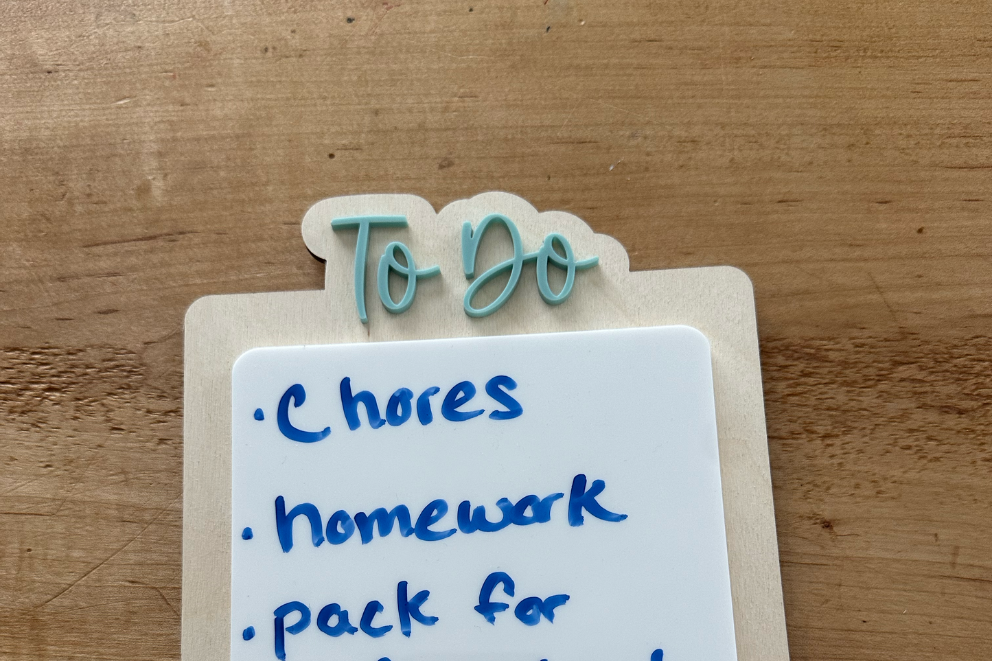 White Board To Do List