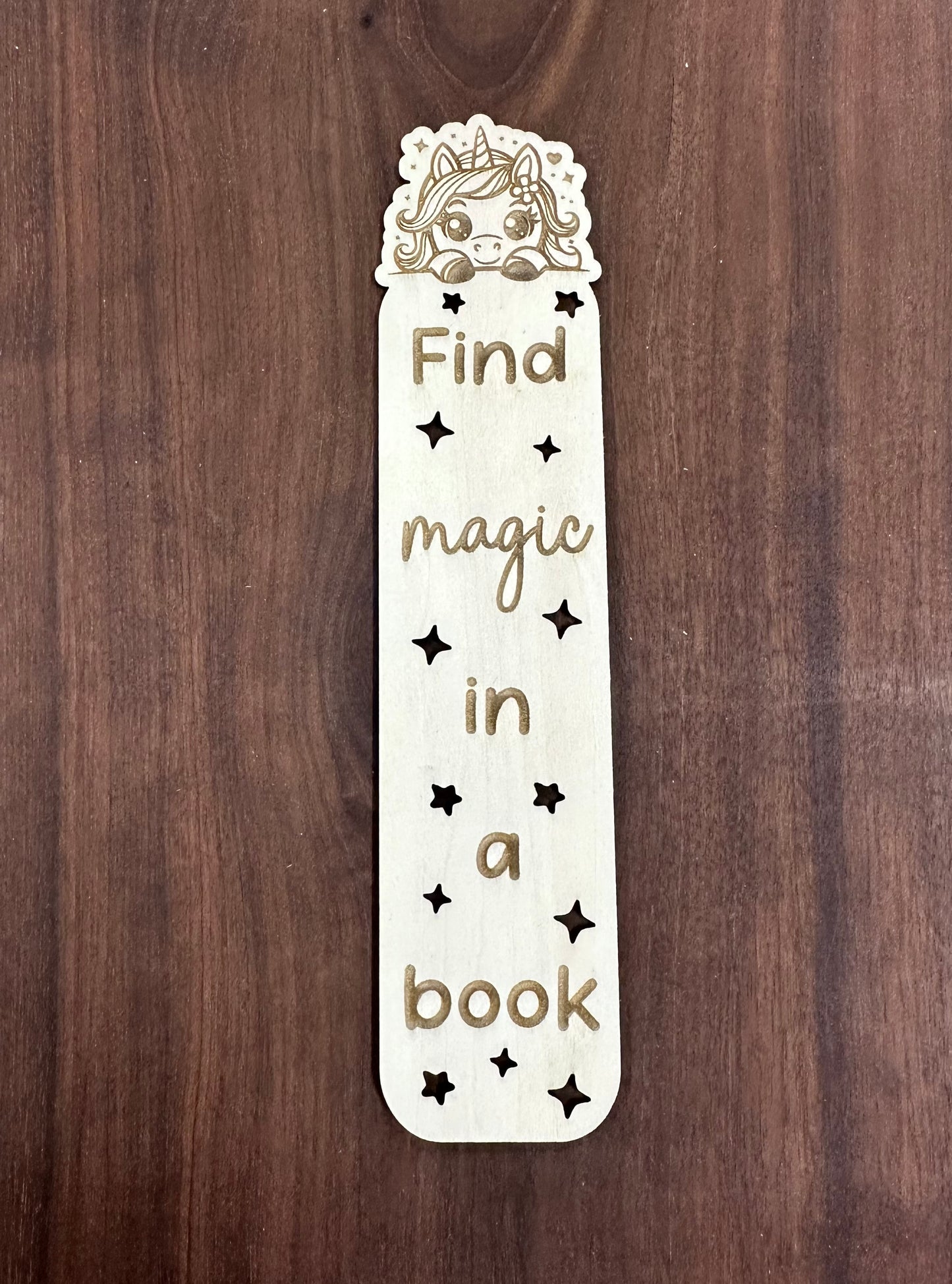 Wooden Bookmarks | Kids Wooden Bookmarks | Pun Bookmarks | Gift for Book Lover