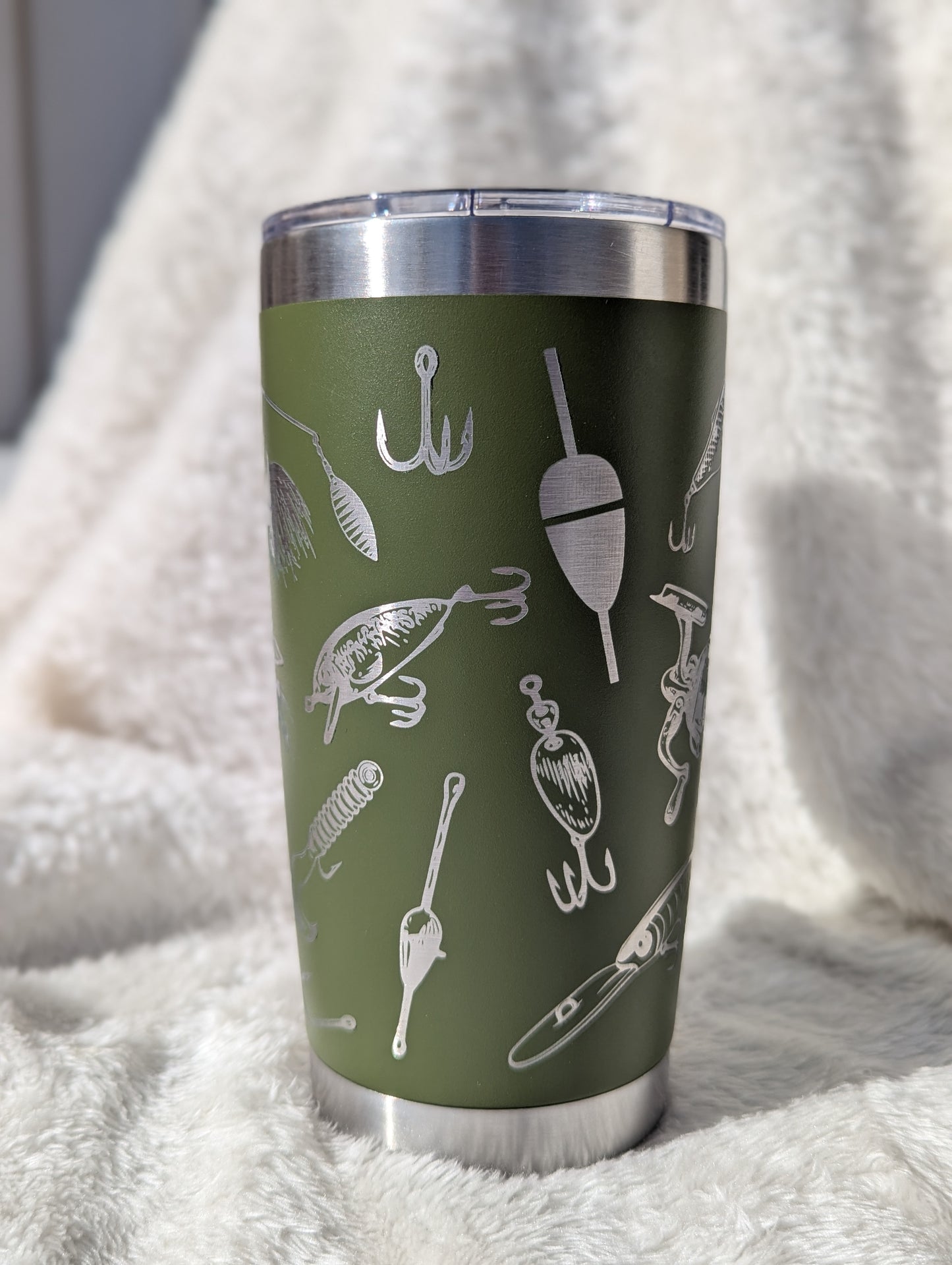 Fishing Lure Tumbler