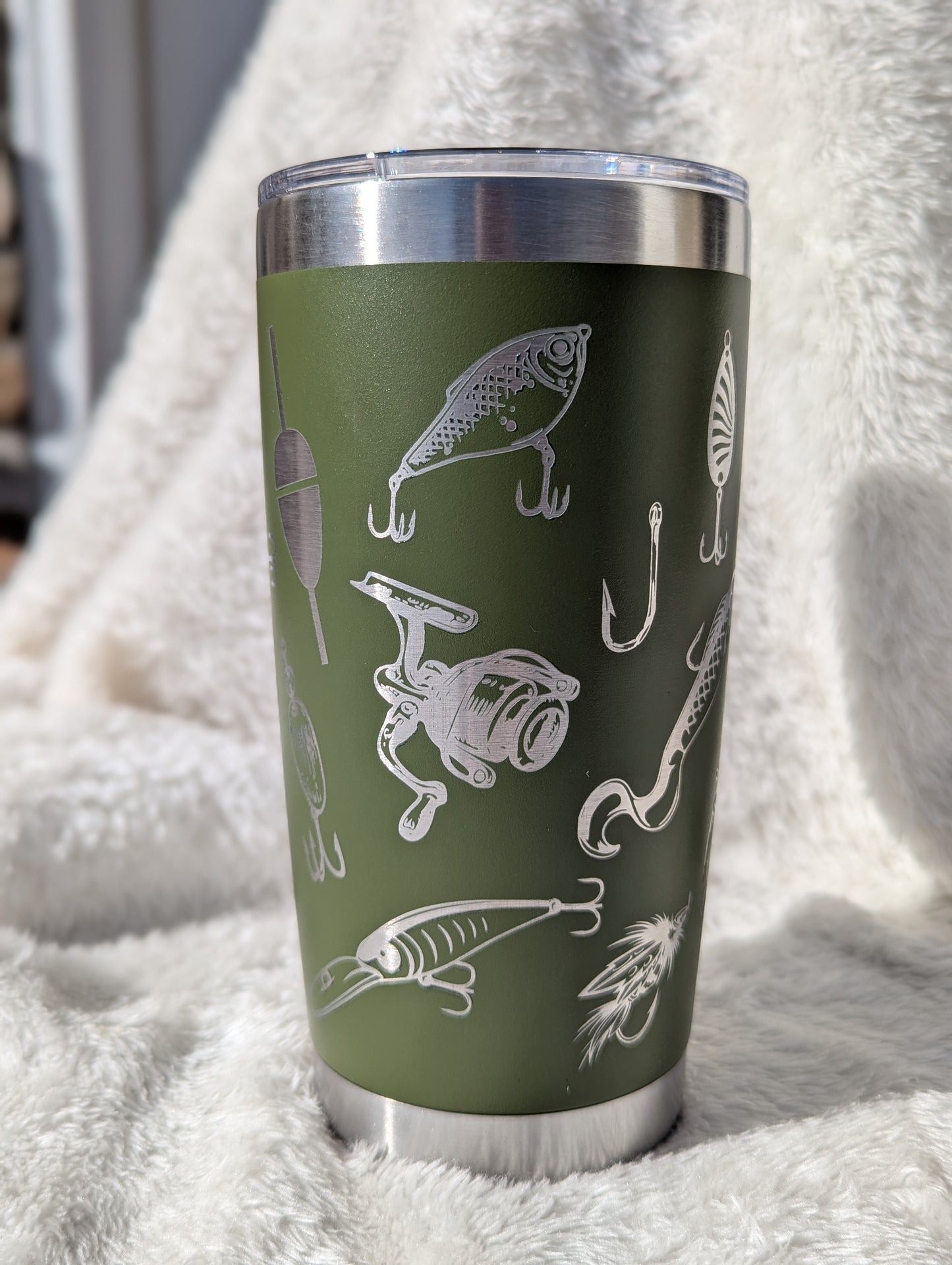 Fishing Lure Tumbler