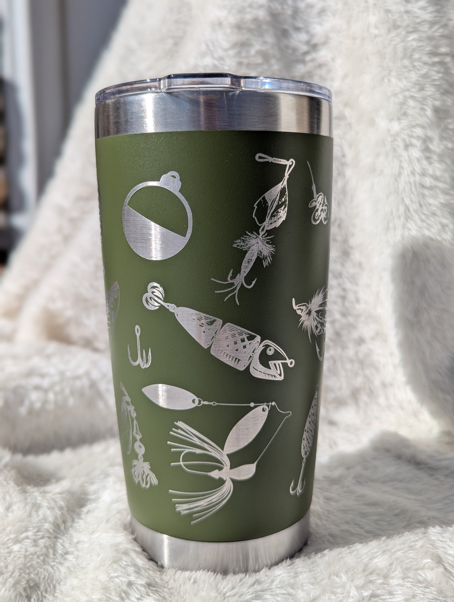Fishing Lure Tumbler