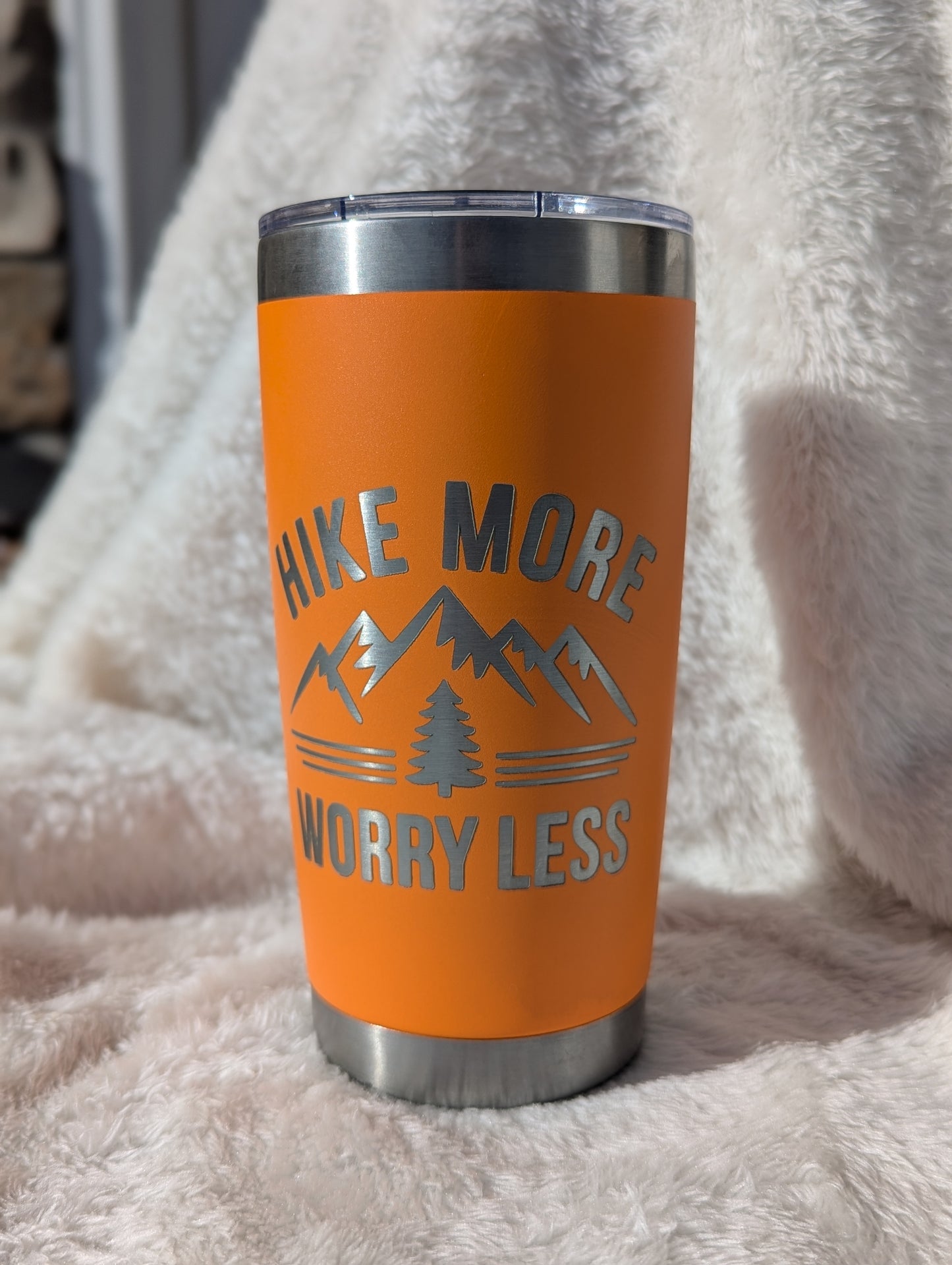 Hike More / Worry Less Tumbler