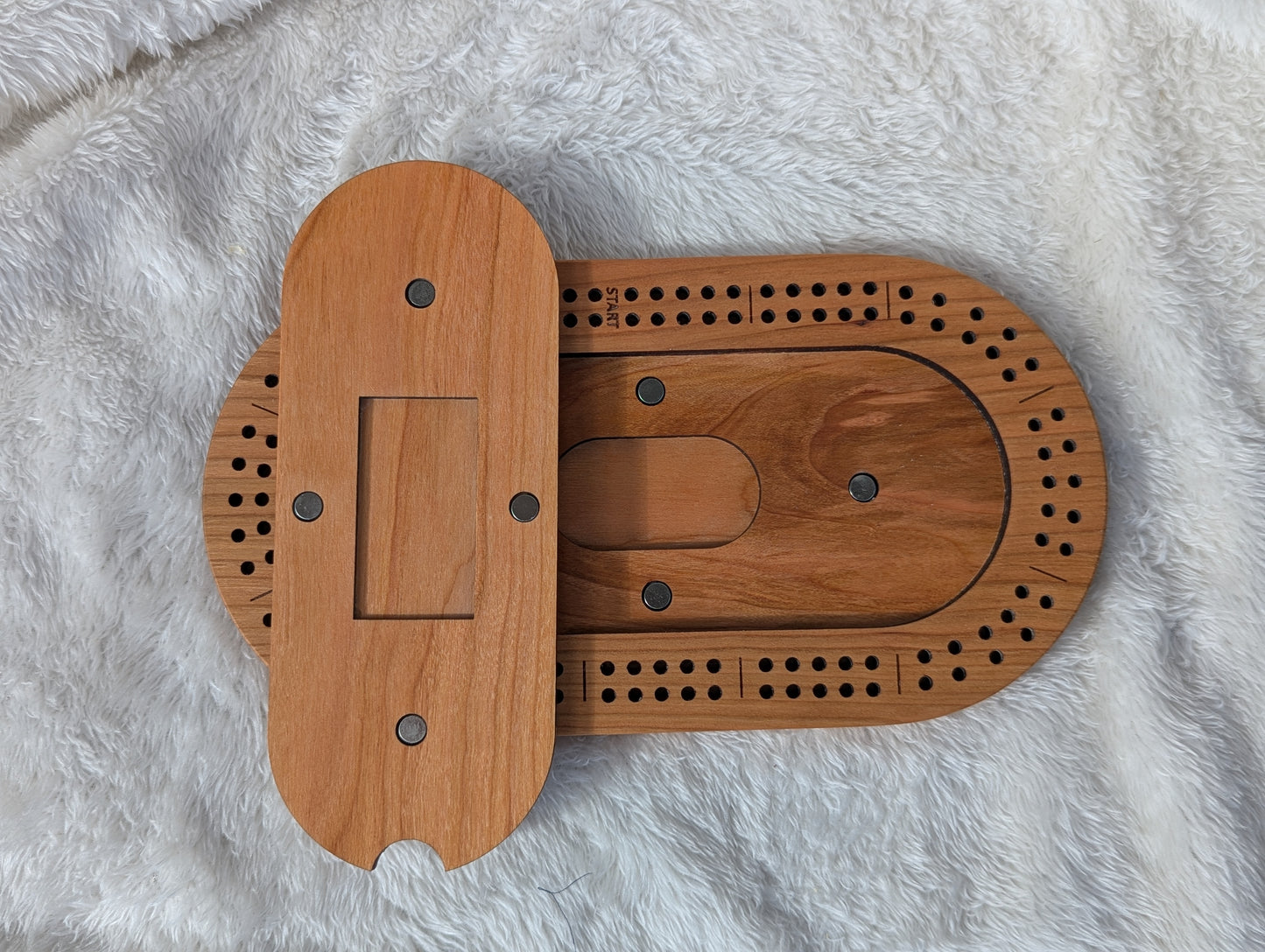 Trout Mini-Cribbage Board