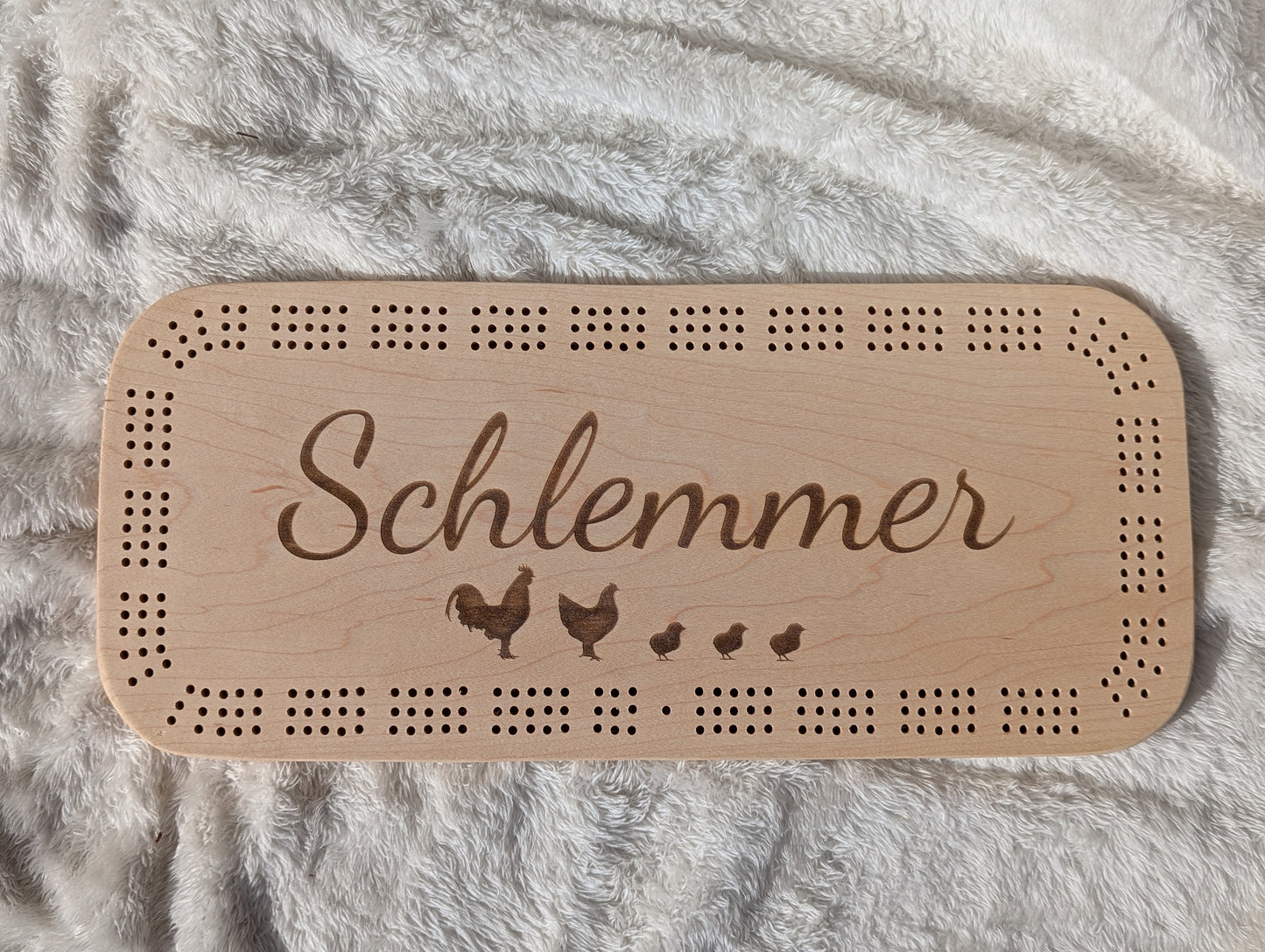 Family Name Cribbage Board