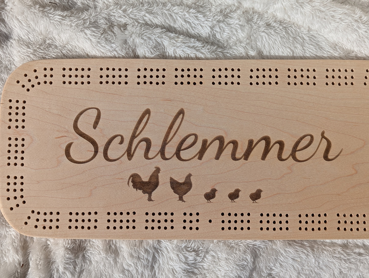 Family Name Cribbage Board