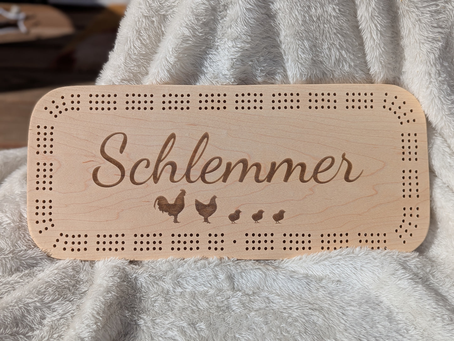 Family Name Cribbage Board