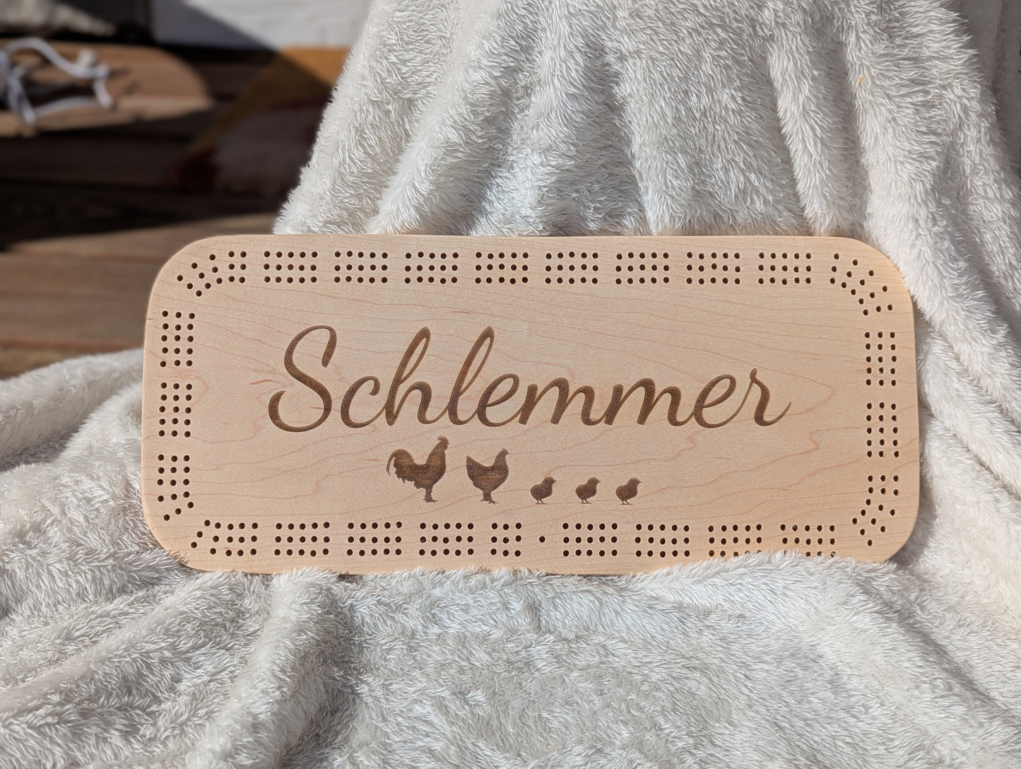 Family Name Cribbage Board