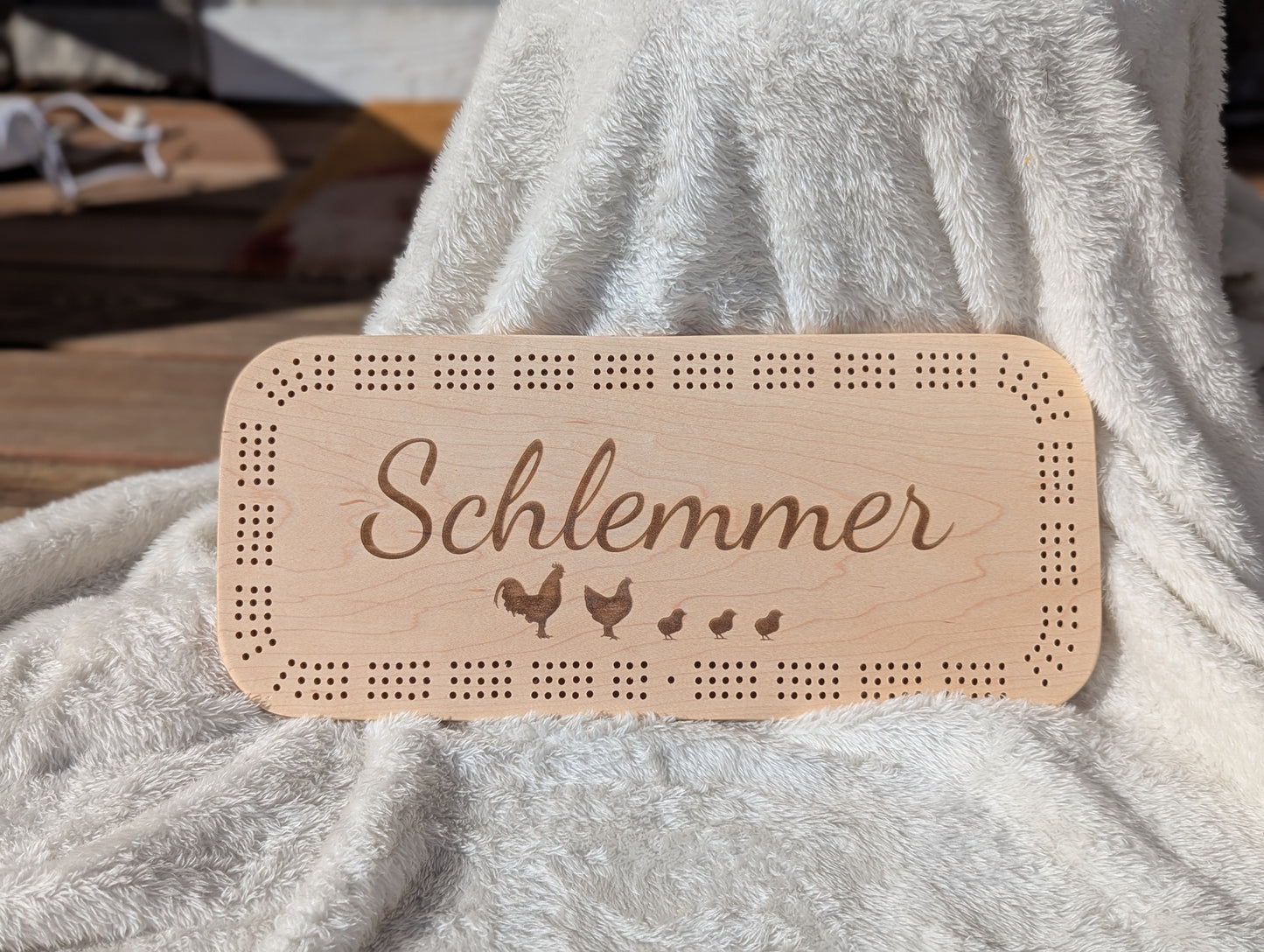 Family Name Cribbage Board