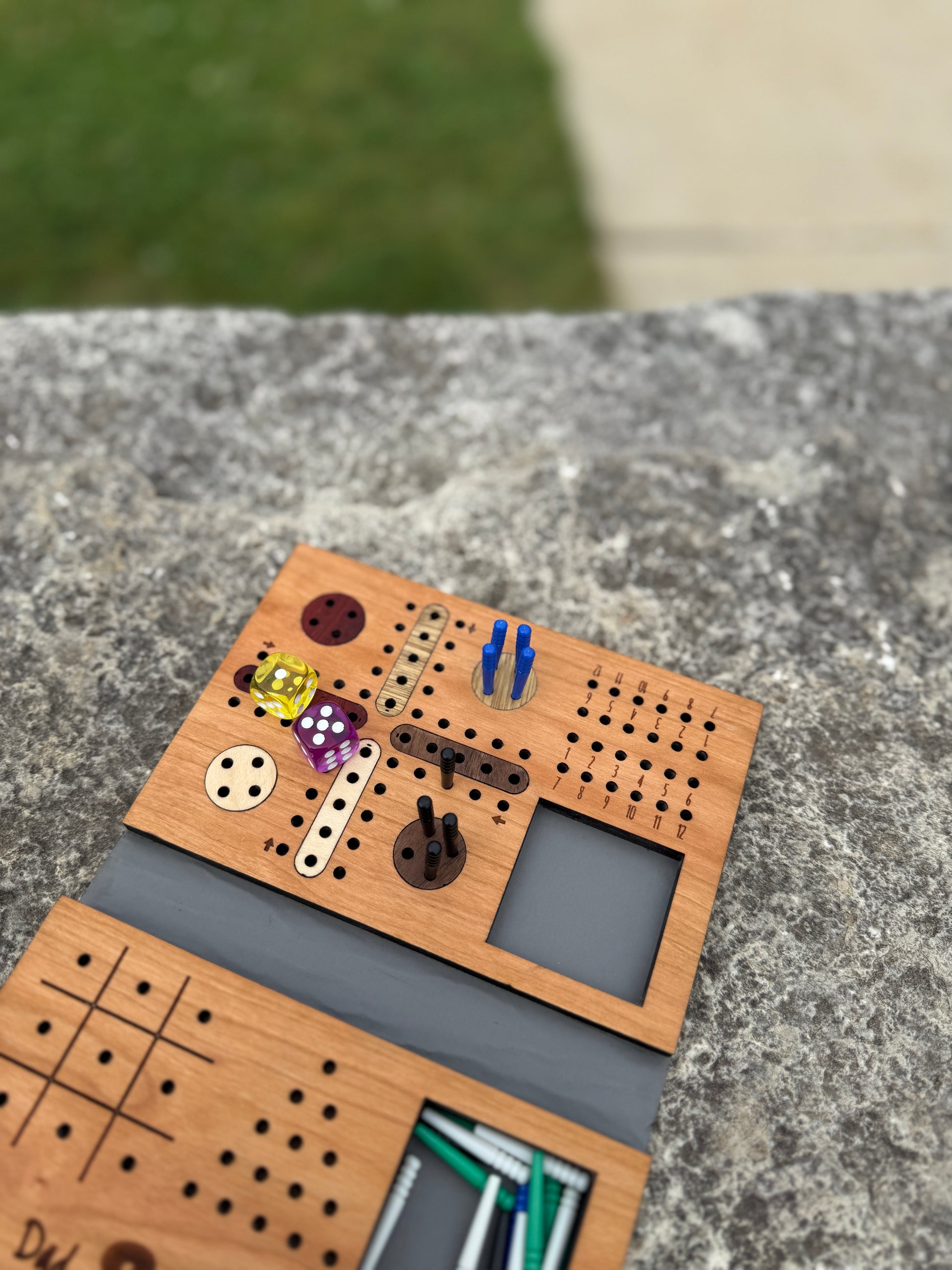 Wandering Bear Travel Game Set-5 games in one