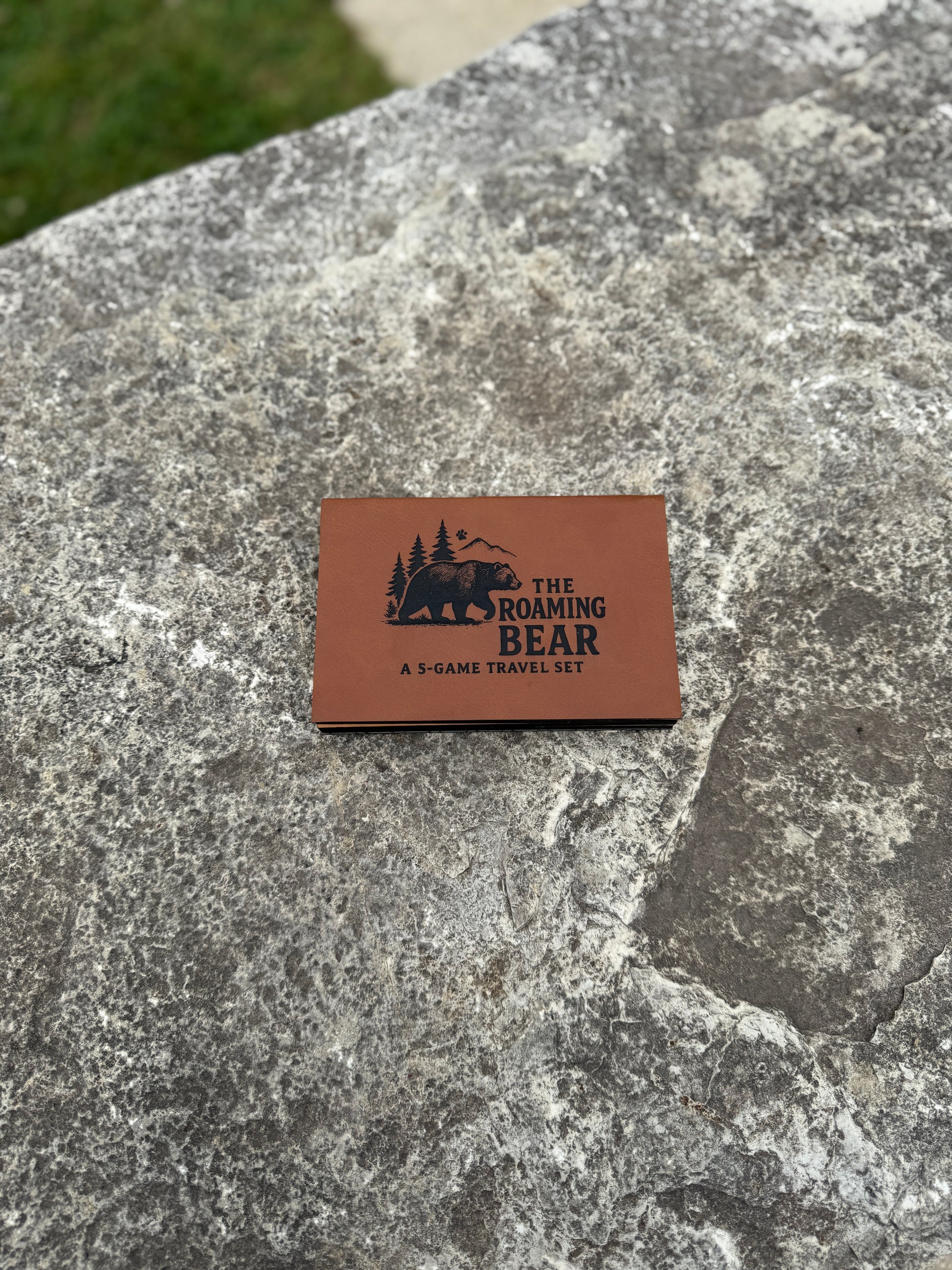 Wandering Bear Travel Game Set-5 games in one
