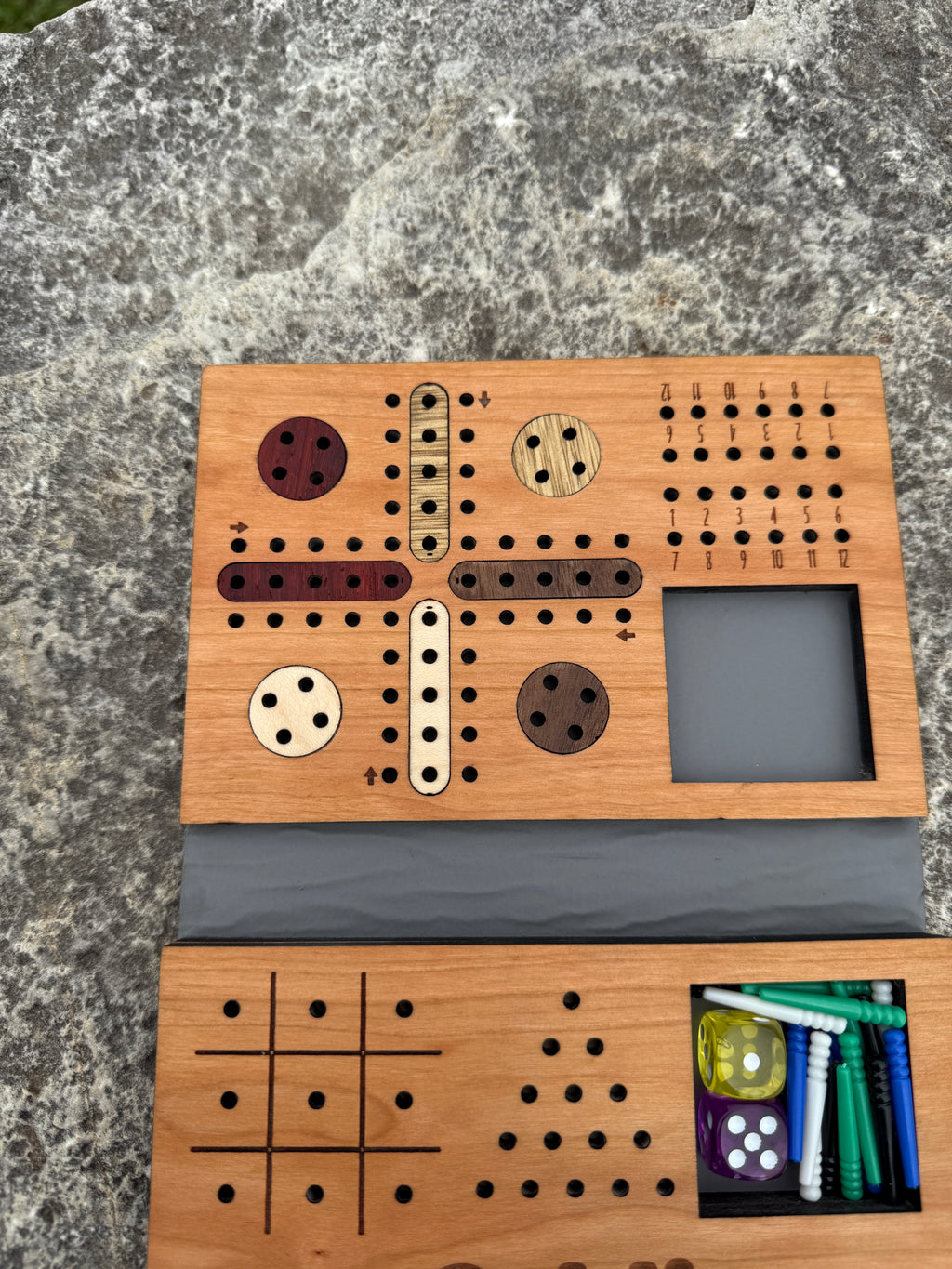 Wandering Bear Travel Game Set-5 games in one