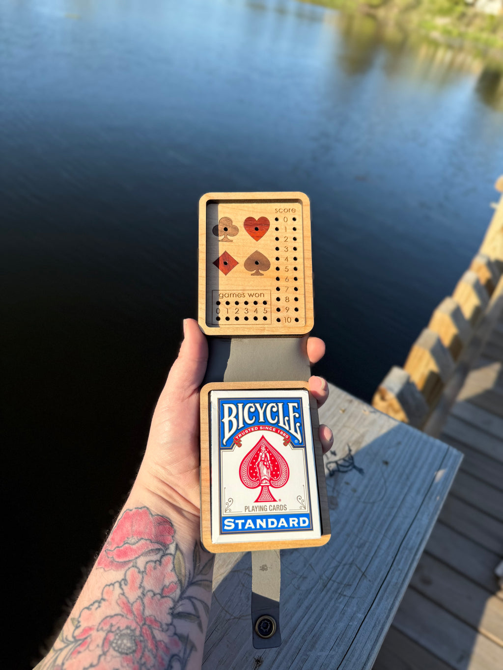 Travel Euchre Scoreboard Set
