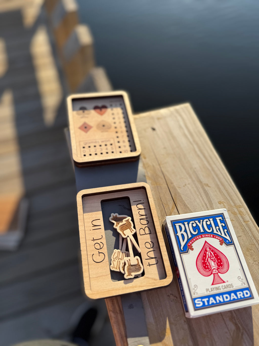 Travel Euchre Scoreboard Set
