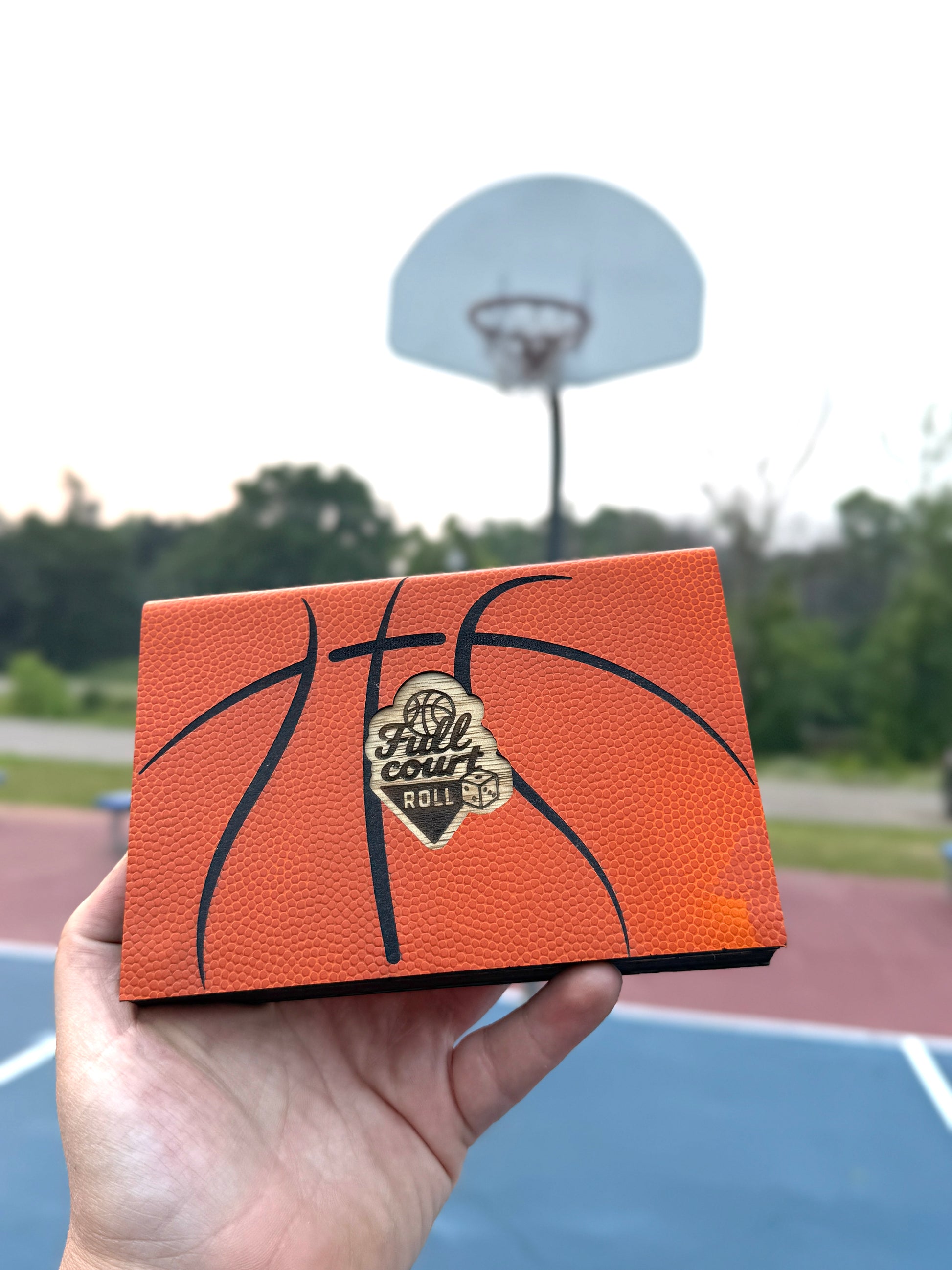 Full Court Roll Basketball Travel Dice Game