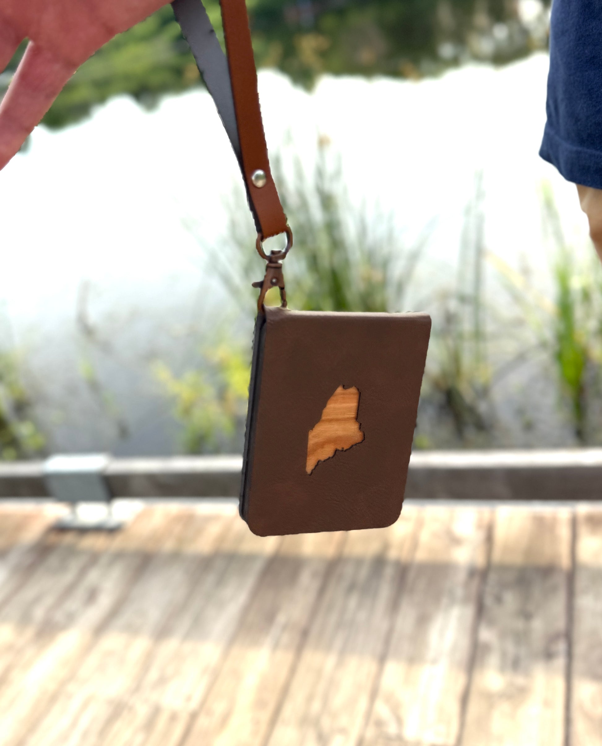 Travel Cribbage Board with Wristlet Strap | Custom Travel Cribbage Board