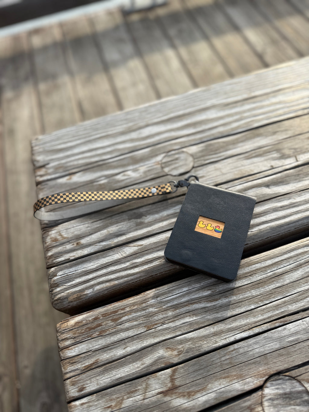 Travel Cribbage Board with Wristlet Strap | Custom Travel Cribbage Board