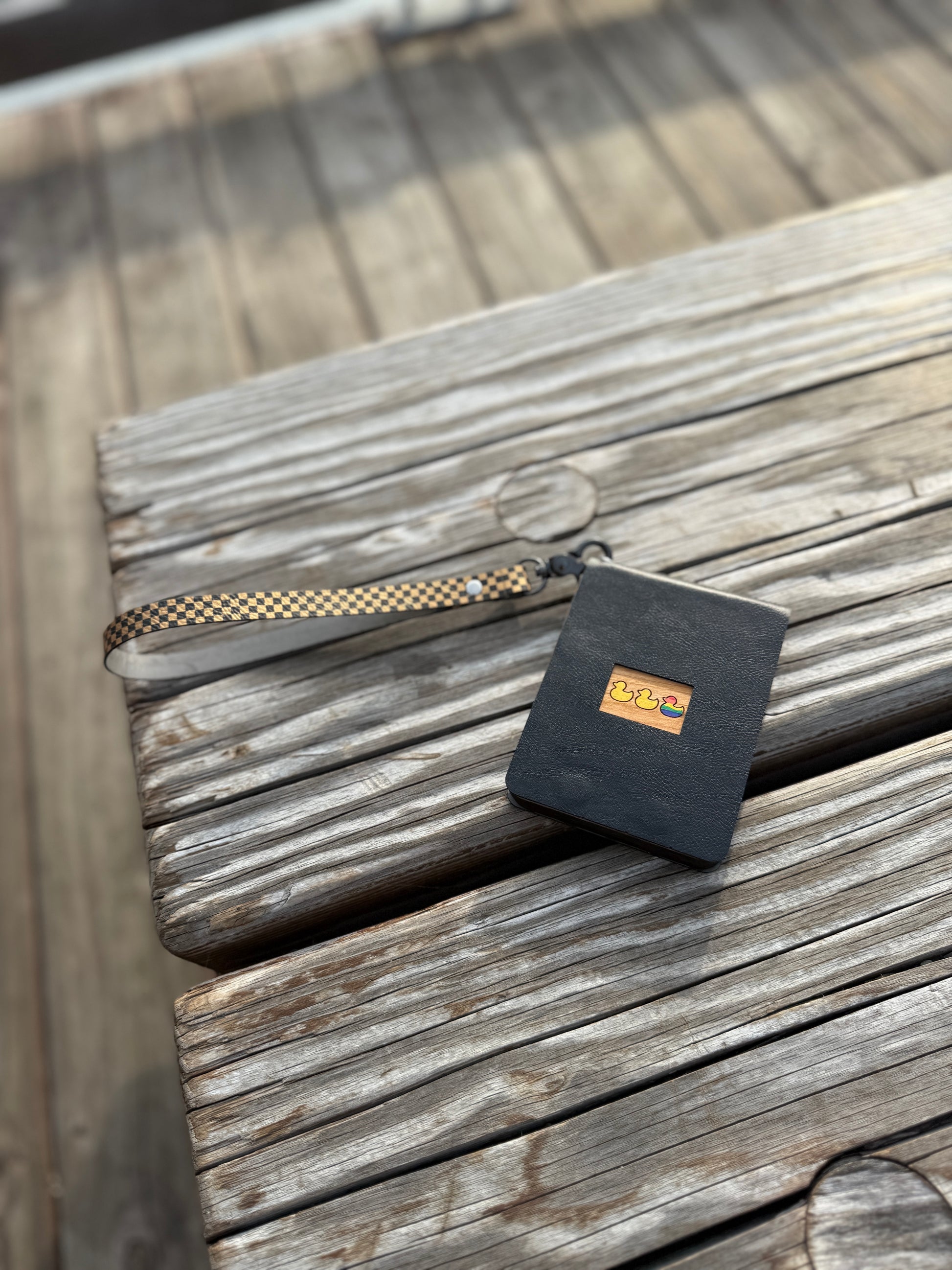 Travel Cribbage Board with Wristlet Strap | Custom Travel Cribbage Board