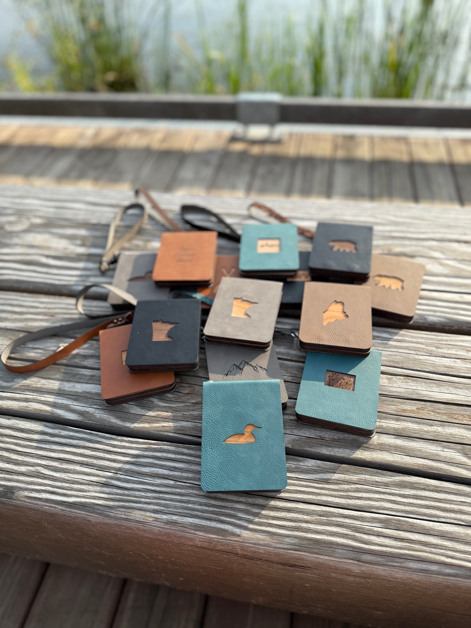 Travel Cribbage Board with Wristlet Strap | Custom Travel Cribbage Board