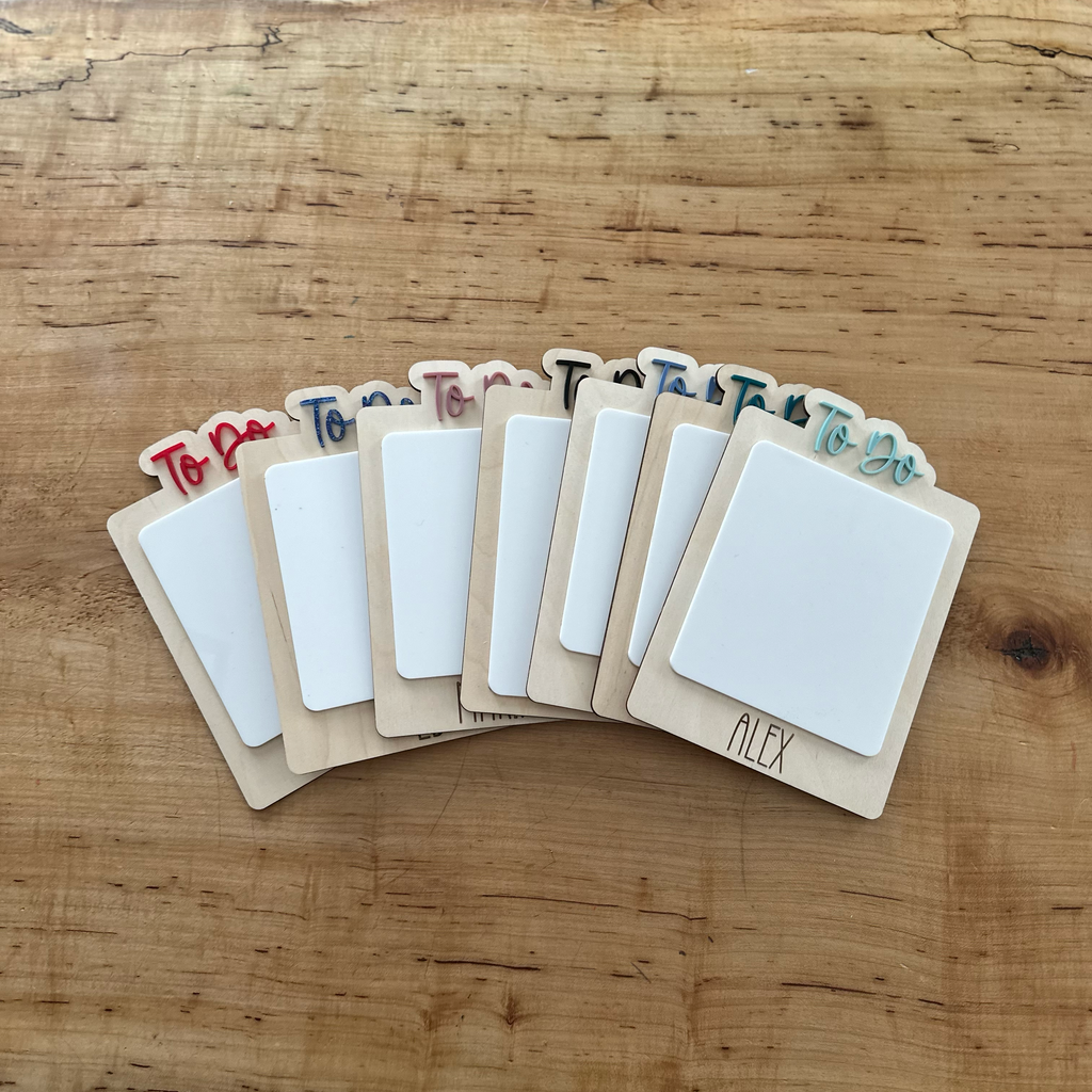 Personalized White Board To Do List