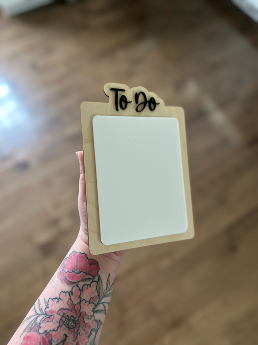 White Board To Do List