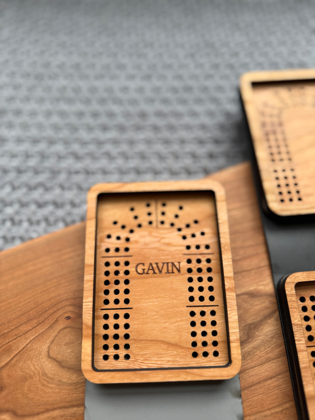 Travel 3 Track Cribbage Board