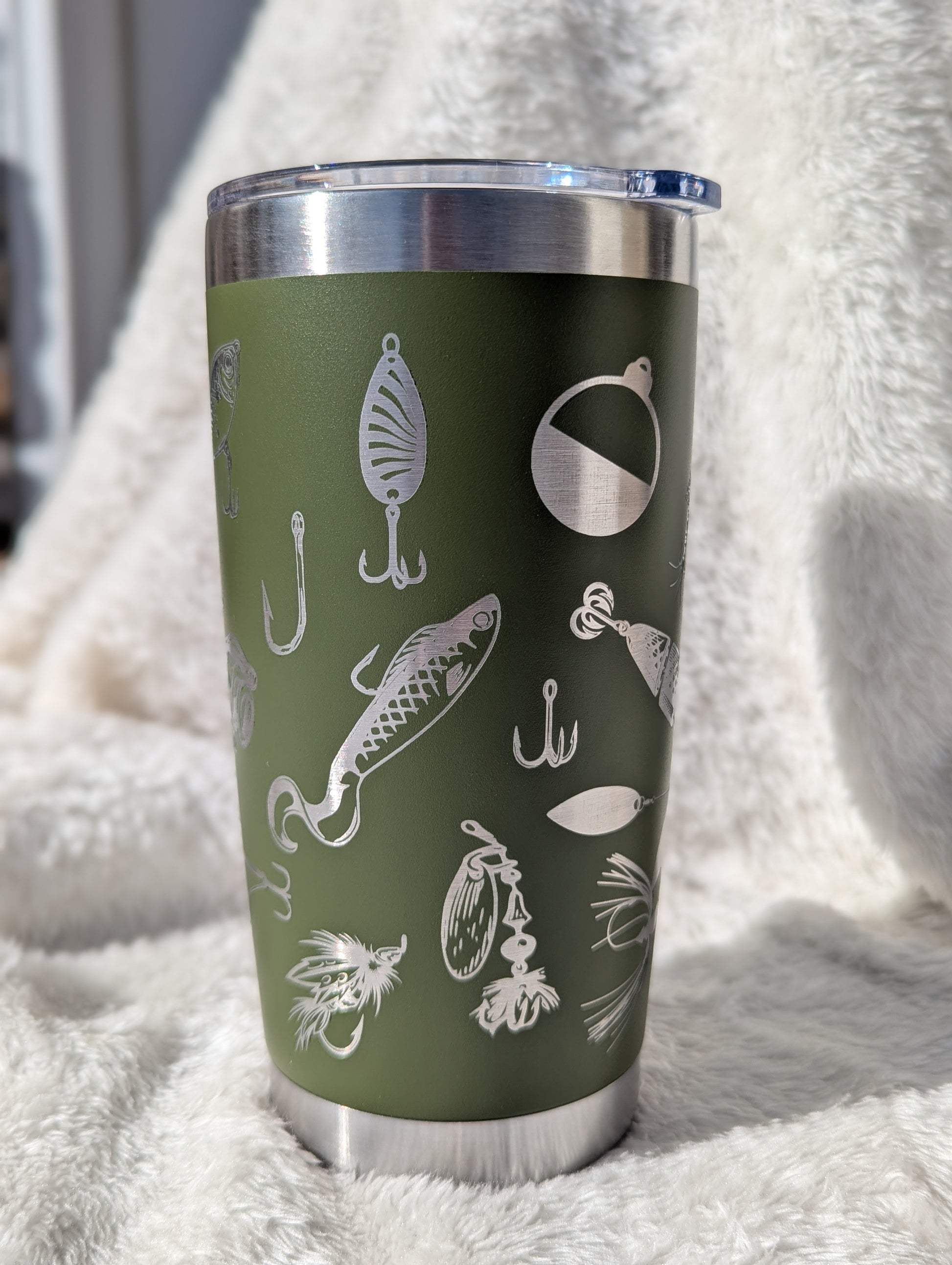 fish lure tumbler Fishing Lure Tumbler