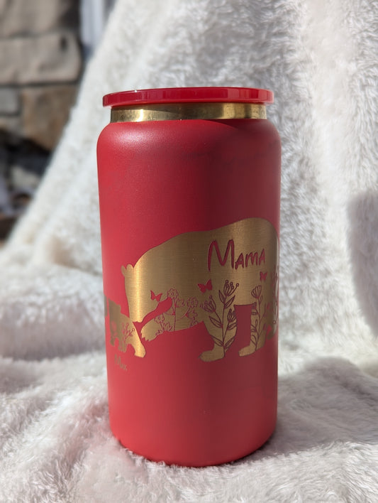 Birth Flowers Mother's Day Tumbler