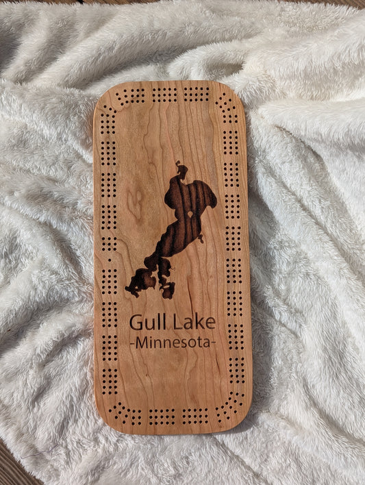 Lake Cribbage Board
